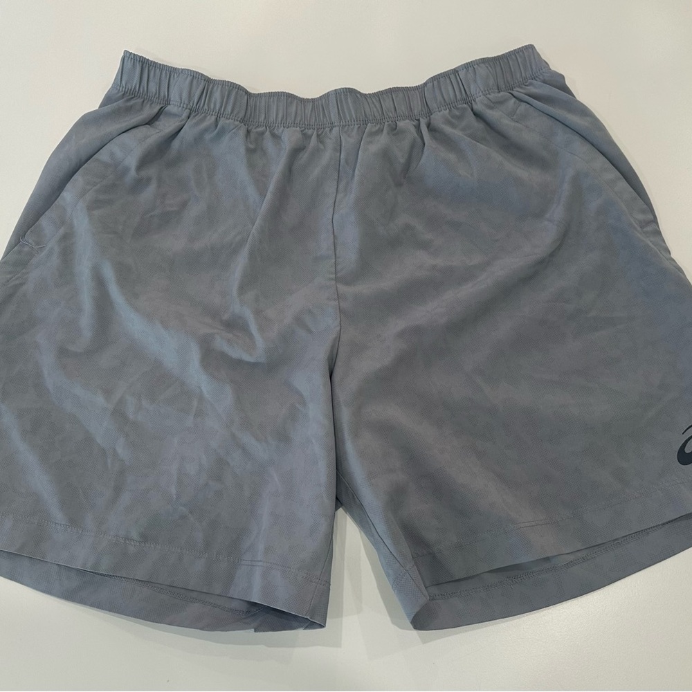 Asics Men's Charcoal Athletic Shorts
